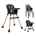Baby high chair VANILLA 3in1 BLACK